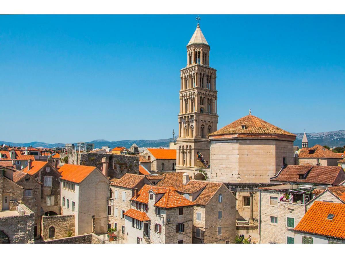 Terazza Grande In Diocletian Tower Leilighet Split Eksteriør bilde
