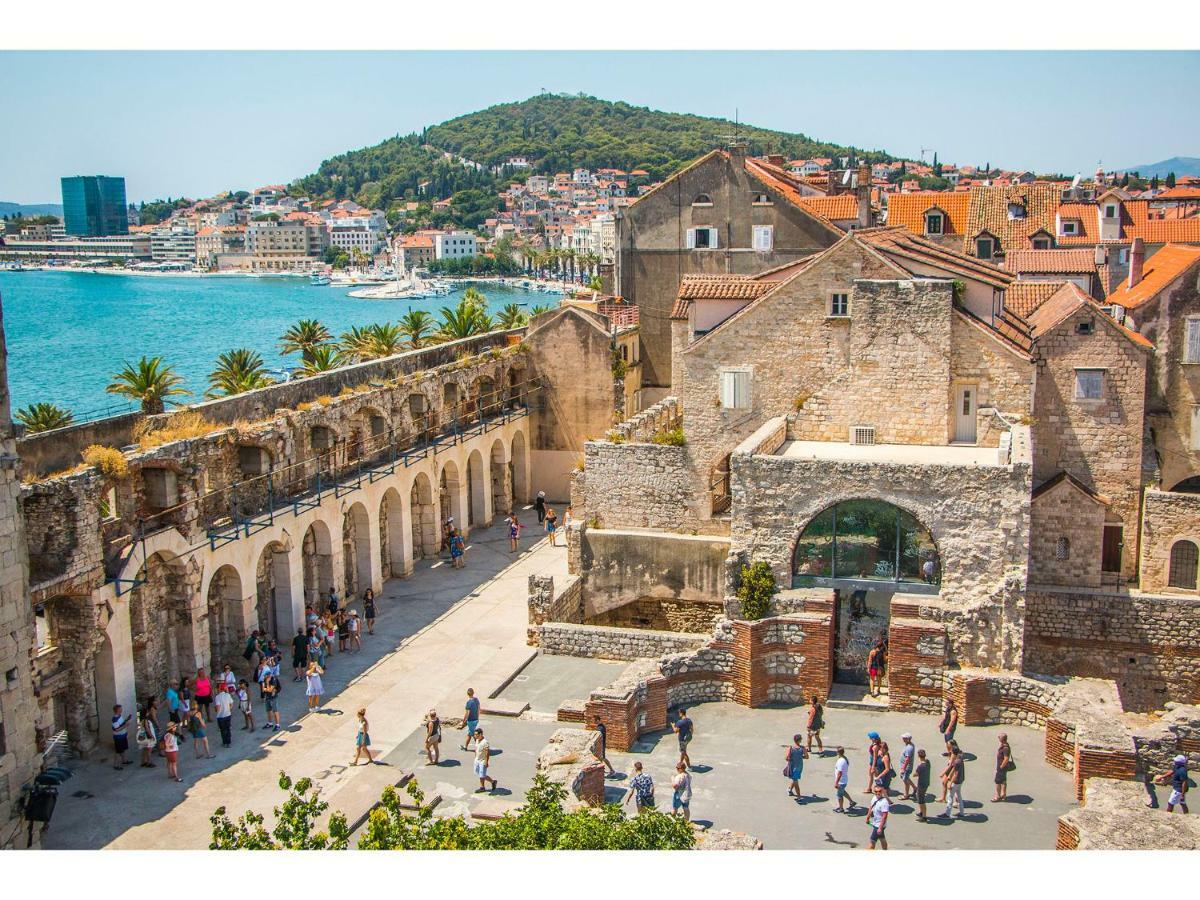 Terazza Grande In Diocletian Tower Leilighet Split Eksteriør bilde