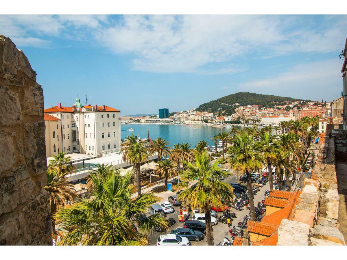 Terazza Grande In Diocletian Tower Leilighet Split Eksteriør bilde