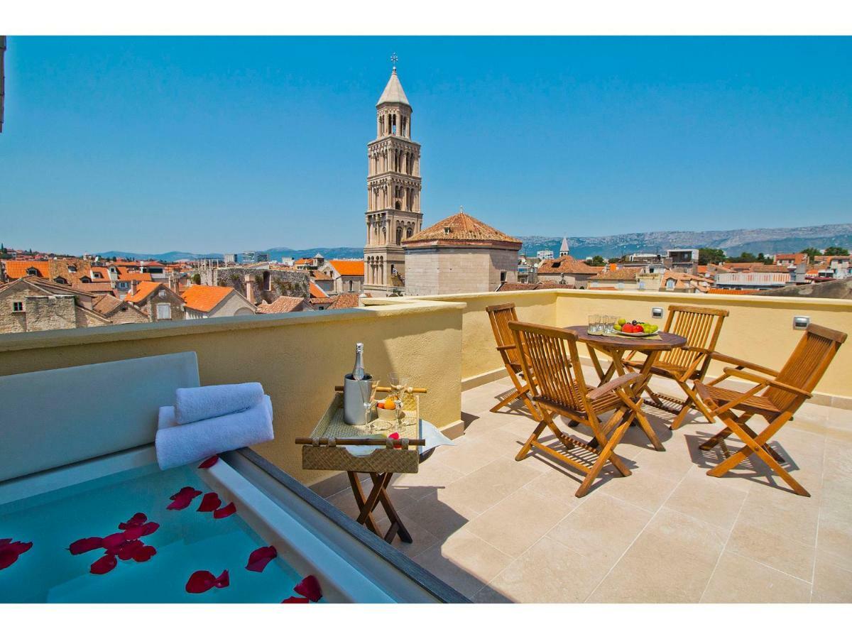Terazza Grande In Diocletian Tower Leilighet Split Eksteriør bilde