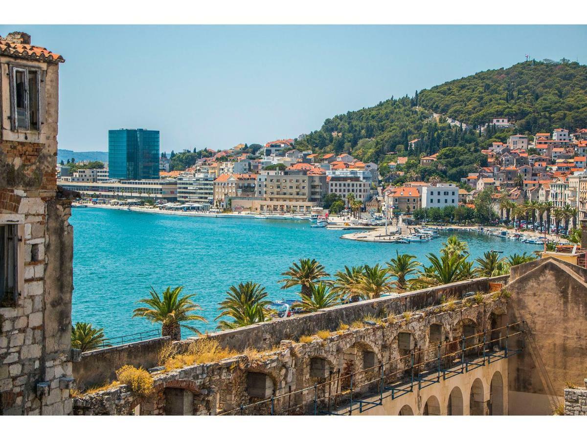 Terazza Grande In Diocletian Tower Leilighet Split Eksteriør bilde