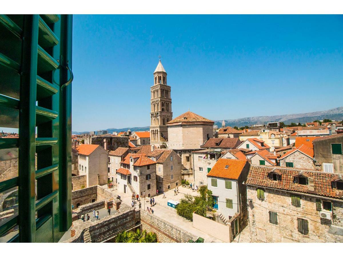 Terazza Grande In Diocletian Tower Leilighet Split Eksteriør bilde