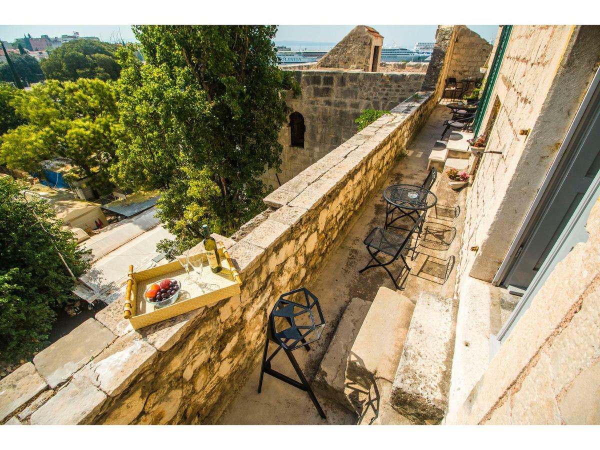 Terazza Grande In Diocletian Tower Leilighet Split Eksteriør bilde